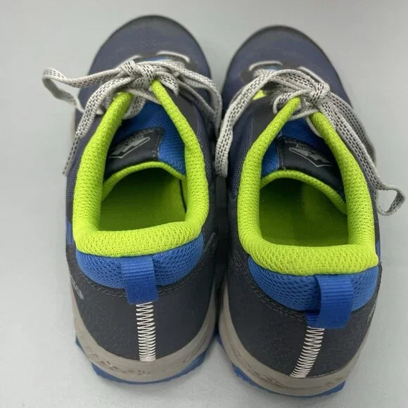 Saucony Peregrine 11 Sneakers Shoes Trail Running Hiking Outdoor Blue Kids 6 - Picture 9 of 14